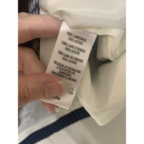 Casual Corner Beautiful Thick Lambs wool Cardigan Sweater Fully Lined L (P15) - Picture 5 of 9